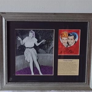 "I Love Lucy" LE Grape Stomp Lithograph 556/5000 Framed with COA